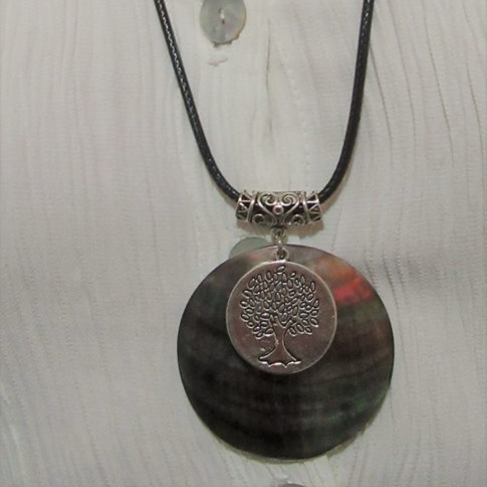 Necklace on Rope chain - Picture 3 of 5